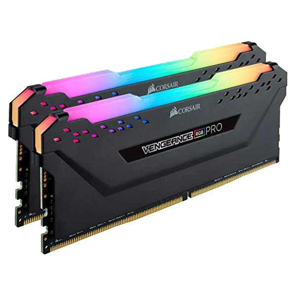 رم دسکتاپ DDR4 دو کاناله 3600 مگاهرتز CL18 کورسیر مدل VENGEANCE RGB PRO ظرفیت 16 گیگابایت